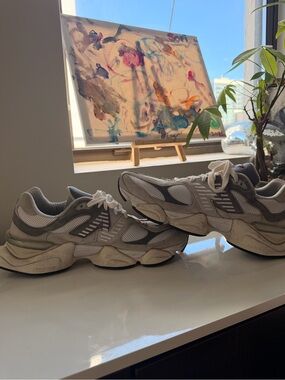 New Balance 9060 Rain Cloud - Size 12  - Excellent Condition